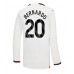 Tanie Strój piłkarski Manchester City Bernardo Silva #20 Koszulka Wyjazdowej 2023-24 Długie Rękawy